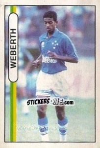 Sticker Weberth - Campeonato Brasileiro 1994 - Abril