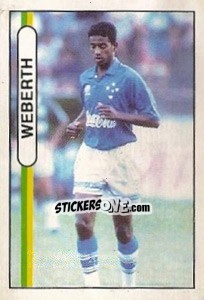 Cromo Weberth - Campeonato Brasileiro 1994 - Abril