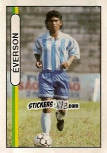 Cromo Everson - Campeonato Brasileiro 1994 - Abril