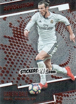 Sticker Gareth Bale - Revolution Soccer 2017 n. 3 - Panini