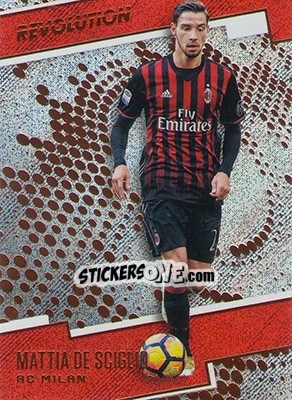 Sticker Mattia De Sciglio - Revolution Soccer 2017 n. 17 - Panini