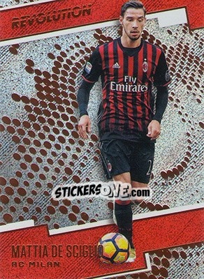 Cromo Mattia De Sciglio - Revolution Soccer 2017 - Panini