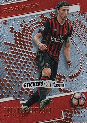 Sticker Riccardo Montolivo - Revolution Soccer 2017 - Panini
