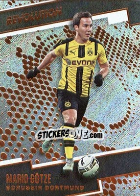 Sticker Mario Gotze - Revolution Soccer 2017 - Panini