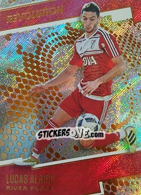 Sticker Lucas Alario - Revolution Soccer 2017 n. 35 - Panini
