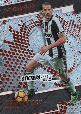 Sticker Leonardo Bonucci - Revolution Soccer 2017 n. 41 - Panini