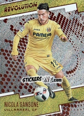Sticker Nicola Sansone - Revolution Soccer 2017 - Panini