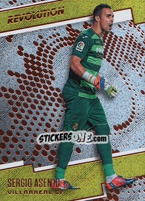 Sticker Sergio Asenjo - Revolution Soccer 2017 - Panini