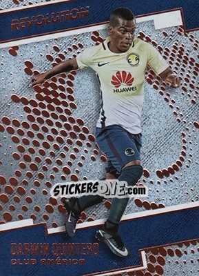 Sticker Darwin Quintero - Revolution Soccer 2017 - Panini