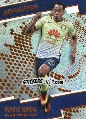 Sticker Renato Ibarra - Revolution Soccer 2017 - Panini