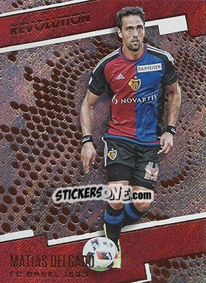 Sticker Matias Delgado - Revolution Soccer 2017 - Panini