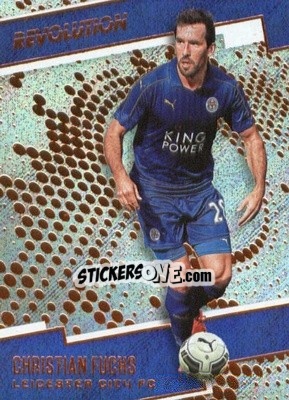 Sticker Christian Fuchs - Revolution Soccer 2017 n. 63 - Panini