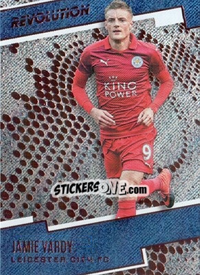 Sticker Jamie Vardy - Revolution Soccer 2017 n. 65 - Panini