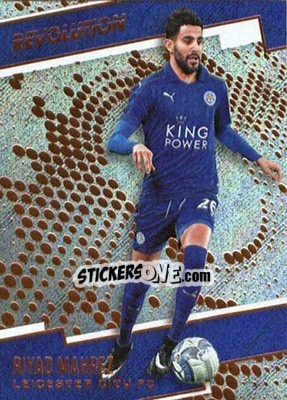 Sticker Riyad Mahrez - Revolution Soccer 2017 n. 67 - Panini