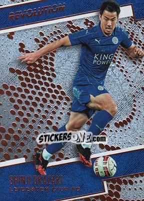 Sticker Shinji Okazaki - Revolution Soccer 2017 n. 68 - Panini