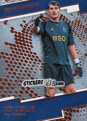 Sticker Iker Casillas - Revolution Soccer 2017 n. 71 - Panini