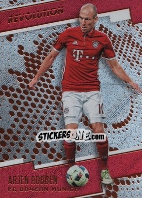 Sticker Arjen Robben - Revolution Soccer 2017 n. 76 - Panini