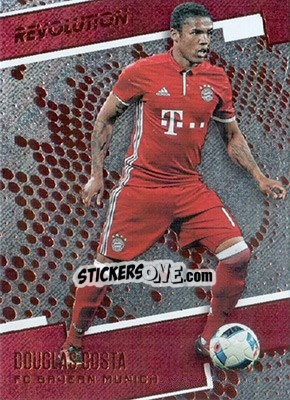 Sticker Douglas Costa - Revolution Soccer 2017 n. 77 - Panini