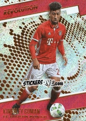 Sticker Kingsley Coman - Revolution Soccer 2017 n. 79 - Panini