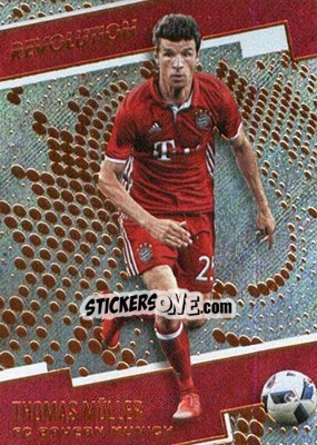 Sticker Thomas Muller - Revolution Soccer 2017 - Panini