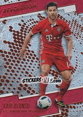 Sticker Xabi Alonso - Revolution Soccer 2017 n. 85 - Panini