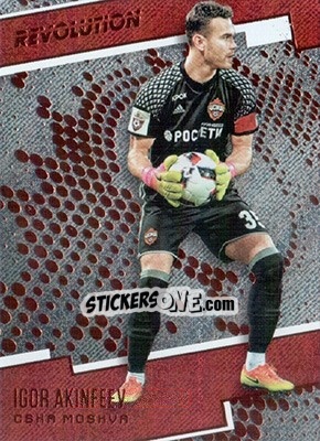 Sticker Igor Akinfeev - Revolution Soccer 2017 n. 87 - Panini