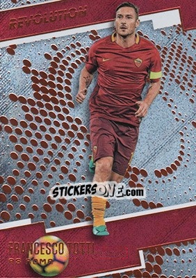 Sticker Francesco Totti - Revolution Soccer 2017 n. 96 - Panini
