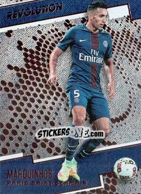 Sticker Marquinhos - Revolution Soccer 2017 n. 109 - Panini