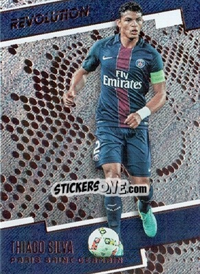 Sticker Thiago Silva - Revolution Soccer 2017 n. 111 - Panini