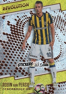 Sticker Robin van Persie - Revolution Soccer 2017 n. 116 - Panini