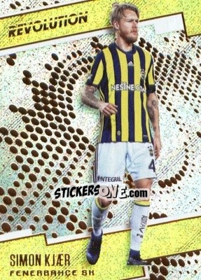 Sticker Simon Kjaer - Revolution Soccer 2017 n. 117 - Panini