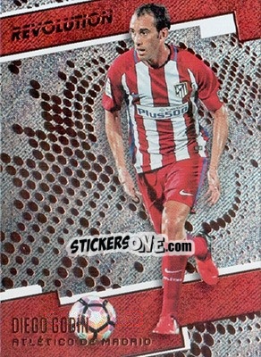 Sticker Diego Godin - Revolution Soccer 2017 n. 120 - Panini