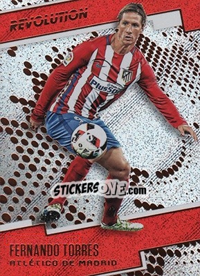 Sticker Fernando Torres - Revolution Soccer 2017 - Panini