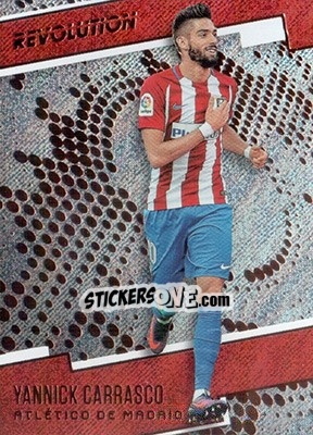 Sticker Yannick Carrasco - Revolution Soccer 2017 n. 128 - Panini