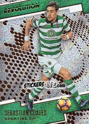 Sticker Sebastian Coates - Revolution Soccer 2017 n. 136 - Panini
