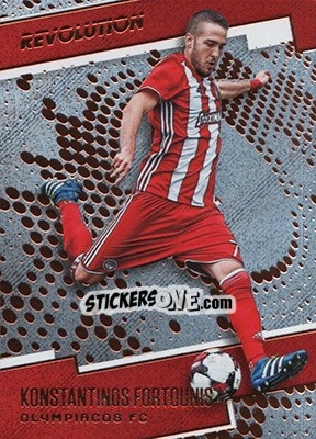 Sticker Konstantinos Fortounis - Revolution Soccer 2017 - Panini