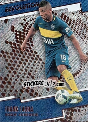 Sticker Frank Fabra - Revolution Soccer 2017 n. 167 - Panini