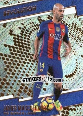 Sticker Javier Mascherano - Revolution Soccer 2017 - Panini
