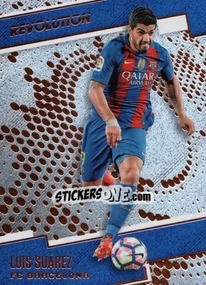 Sticker Luis Suarez - Revolution Soccer 2017 - Panini