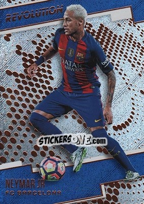 Sticker Neymar Jr - Revolution Soccer 2017 n. 192 - Panini