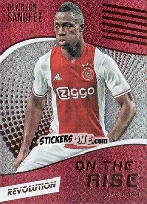 Sticker Davinson Sanchez - Revolution Soccer 2017 n. 6or - Panini
