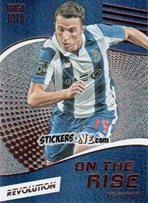 Sticker Diogo Jota - Revolution Soccer 2017 n. 8or - Panini