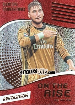Sticker Gianluigi Donnarumma - Revolution Soccer 2017 n. 12or - Panini