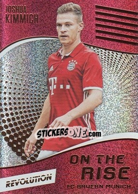 Sticker Joshua Kimmich - Revolution Soccer 2017 n. 14or - Panini