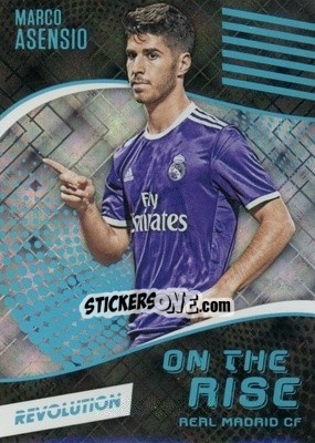 Sticker Marco Asensio - Revolution Soccer 2017 n. 15or - Panini