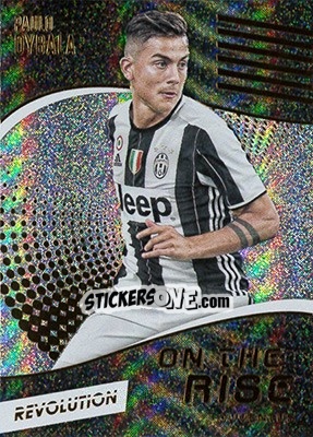 Sticker Paulo Dybala - Revolution Soccer 2017 n. 18or - Panini