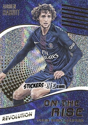 Sticker Adrien Rabiot - Revolution Soccer 2017 n. 20or - Panini