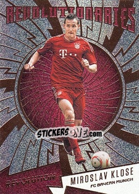 Sticker Miroslav Klose - Revolution Soccer 2017 n. 2r - Panini