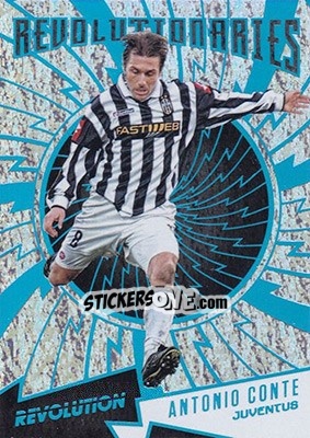 Sticker Antonio Conte - Revolution Soccer 2017 n. 3r - Panini