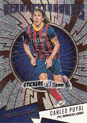 Cromo Carles Puyol - Revolution Soccer 2017 - Panini